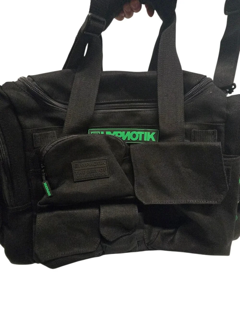 Hypnotik ZR Hemp Duffle Bag 100% Hemp Canvas New